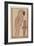 Pelican in its Piety, Fraktur Painting, C.1810-David Kulp-Framed Giclee Print