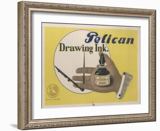 Pelican Ink-El Lissitzky-Framed Giclee Print