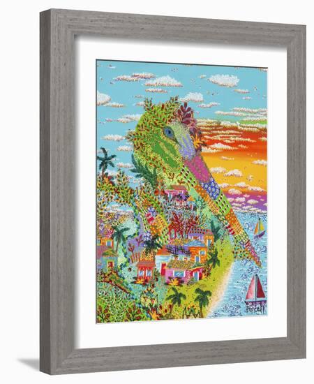 Pelican Miracle-Debra Denise Purcell-Framed Giclee Print