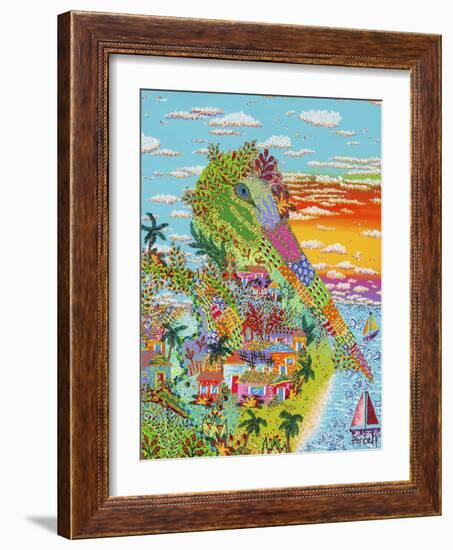 Pelican Miracle-Debra Denise Purcell-Framed Giclee Print