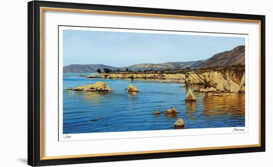 Pelican Point Sunrise-Tom Swimm-Framed Giclee Print