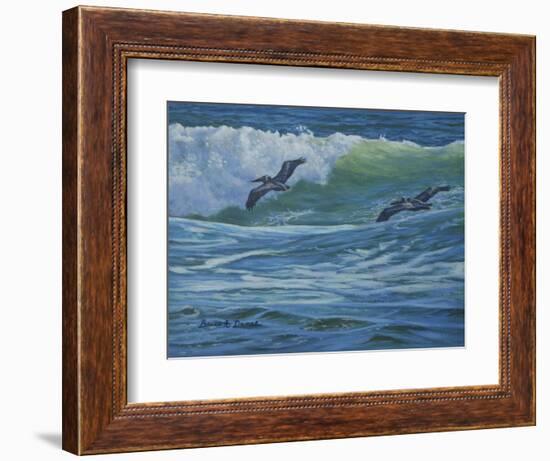 Pelican Skimmers-Bruce Dumas-Framed Giclee Print