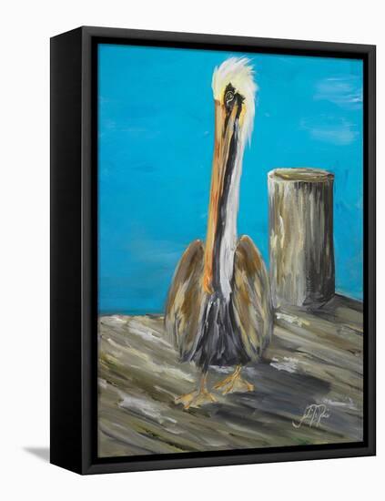 Pelican Way I-Julie DeRice-Framed Stretched Canvas