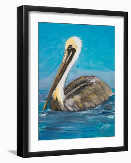 Pelican Way II-Julie DeRice-Framed Art Print