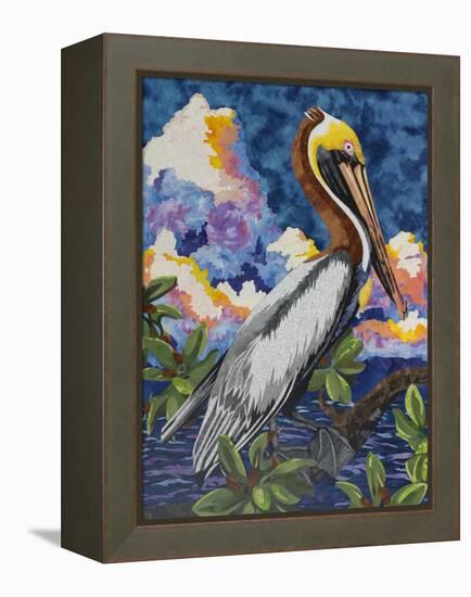 Pelican-Kestrel Michaud-Framed Premier Image Canvas