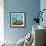 Pelicans on Post II-Julie DeRice-Framed Premium Giclee Print displayed on a wall
