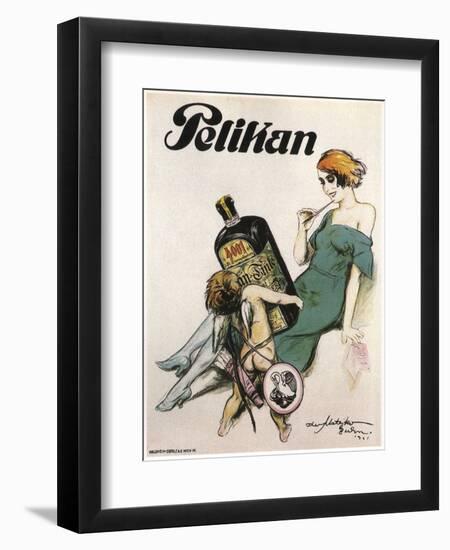 Pelikan-null-Framed Giclee Print