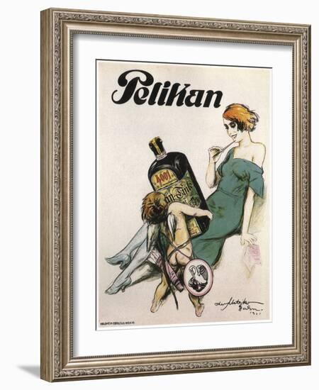 Pelikan-null-Framed Giclee Print