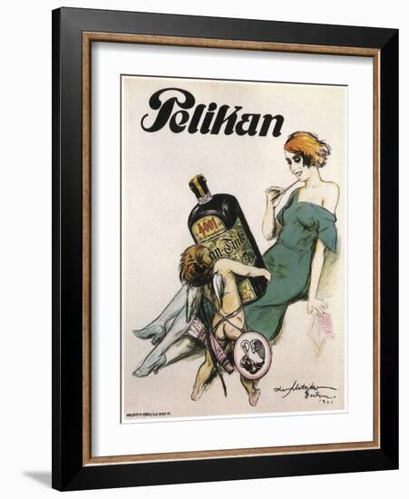 Pelikan-null-Framed Giclee Print