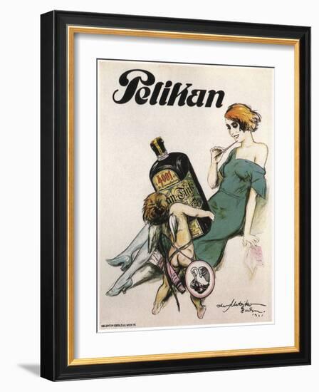 Pelikan-null-Framed Giclee Print