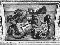 Prometheus, Aided by Minerva, Steals Fire from Heaven-Pellegrino Tibaldi-Framed Giclee Print