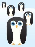 Penguin Cute Cartoon-pelonmaker-Premium Giclee Print
