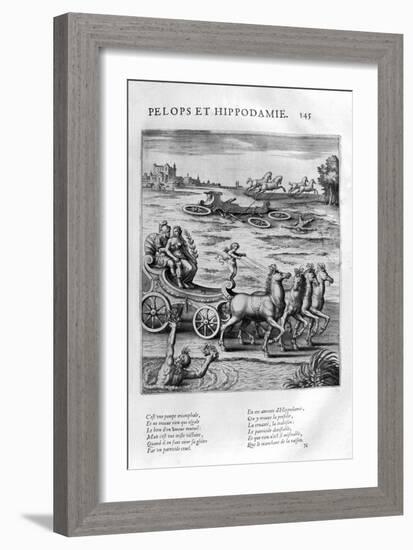 Pelops and Hippodamia, 1615-Leonard Gaultier-Framed Giclee Print