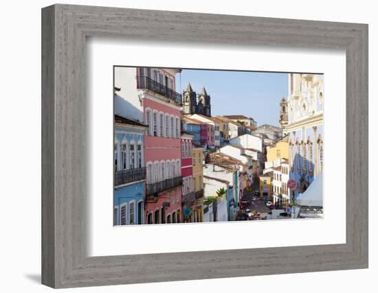 Pelourinho, Salvador, Bahia, Brazil-Peter Adams-Framed Photographic Print