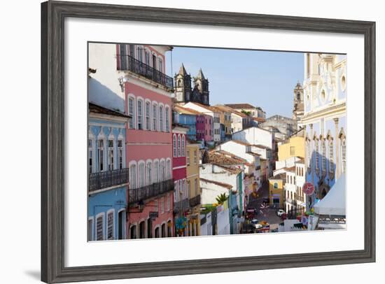 Pelourinho, Salvador, Bahia, Brazil-Peter Adams-Framed Photographic Print