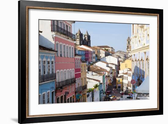 Pelourinho, Salvador, Bahia, Brazil-Peter Adams-Framed Photographic Print