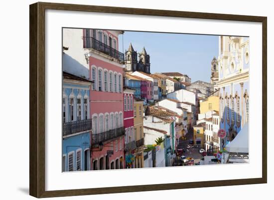 Pelourinho, Salvador, Bahia, Brazil-Peter Adams-Framed Photographic Print