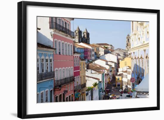 Pelourinho, Salvador, Bahia, Brazil-Peter Adams-Framed Photographic Print