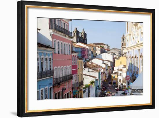 Pelourinho, Salvador, Bahia, Brazil-Peter Adams-Framed Photographic Print