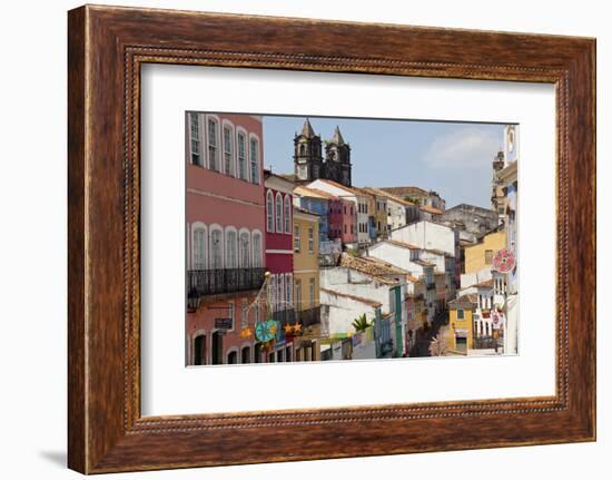 Pelourinho, Salvador, Bahia, Brazil-Peter Adams-Framed Photographic Print