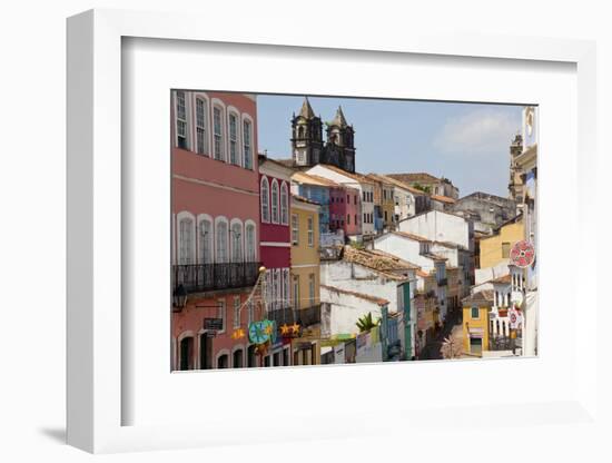 Pelourinho, Salvador, Bahia, Brazil-Peter Adams-Framed Photographic Print