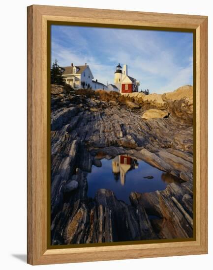 Pemaquid Lighthouse-James Randklev-Framed Premier Image Canvas