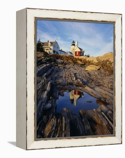 Pemaquid Lighthouse-James Randklev-Framed Premier Image Canvas