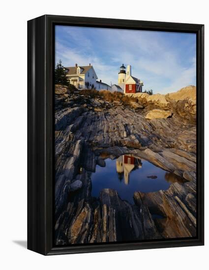 Pemaquid Lighthouse-James Randklev-Framed Premier Image Canvas