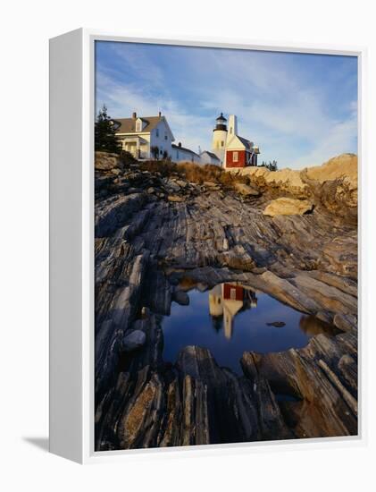 Pemaquid Lighthouse-James Randklev-Framed Premier Image Canvas