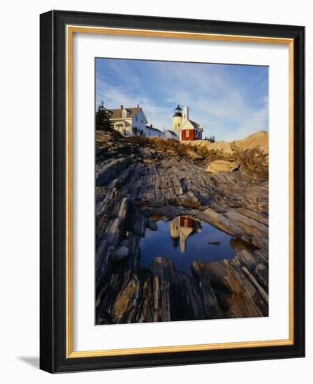 Pemaquid Lighthouse-James Randklev-Framed Photographic Print