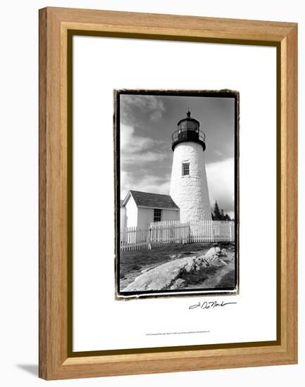 Pemaquid Point Light, Maine I-Laura Denardo-Framed Stretched Canvas