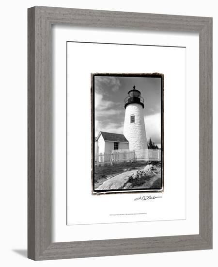 Pemaquid Point Light, Maine I-Laura Denardo-Framed Art Print