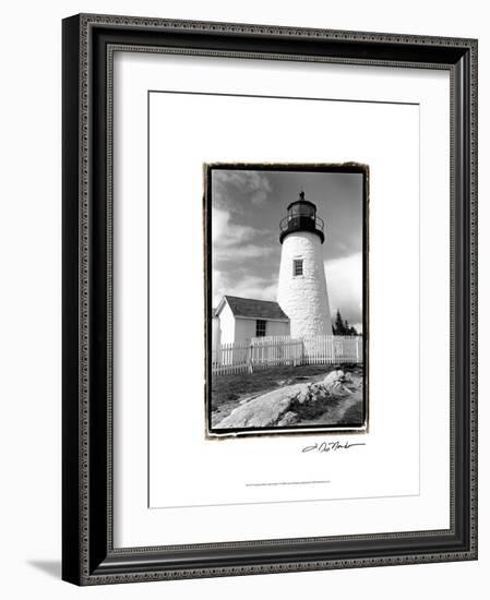 Pemaquid Point Light, Maine I-Laura Denardo-Framed Art Print