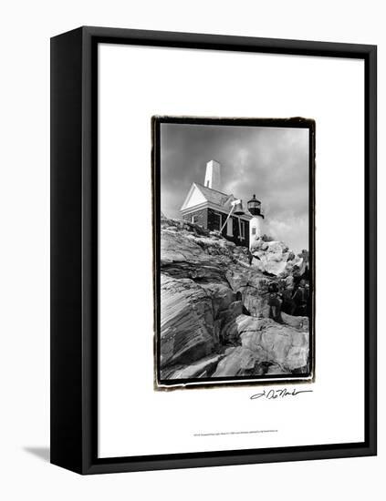 Pemaquid Point Light, Maine II-Laura Denardo-Framed Stretched Canvas