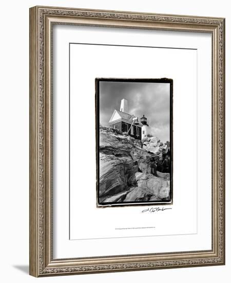 Pemaquid Point Light, Maine II-Laura Denardo-Framed Art Print