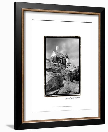 Pemaquid Point Light, Maine II-Laura Denardo-Framed Art Print