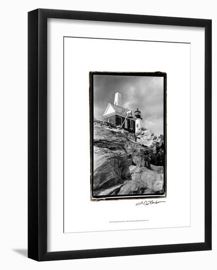 Pemaquid Point Light, Maine II-Laura Denardo-Framed Art Print