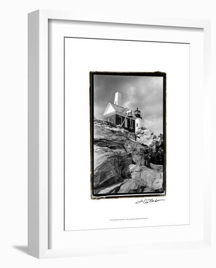 Pemaquid Point Light, Maine II-Laura Denardo-Framed Art Print