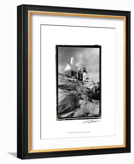 Pemaquid Point Light, Maine II-Laura Denardo-Framed Art Print