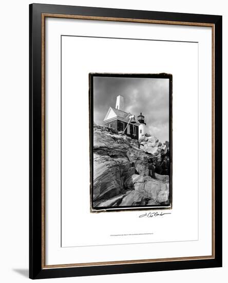 Pemaquid Point Light, Maine II-Laura Denardo-Framed Art Print