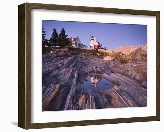 Pemaquid Point Lighthouse, Maine, USA-Alan Copson-Framed Photographic Print