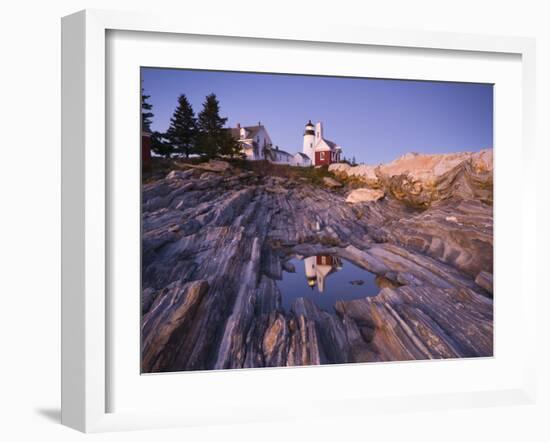 Pemaquid Point Lighthouse, Maine, USA-Alan Copson-Framed Photographic Print