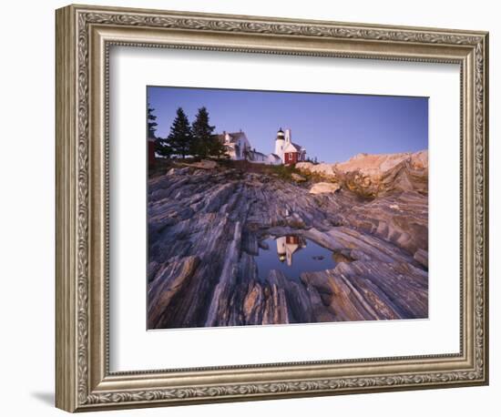 Pemaquid Point Lighthouse, Maine, USA-Alan Copson-Framed Photographic Print