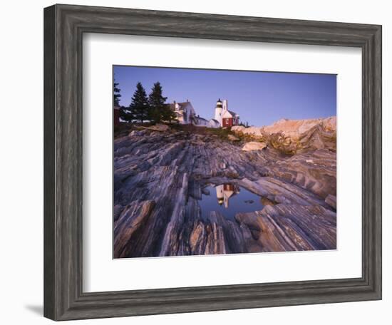 Pemaquid Point Lighthouse, Maine, USA-Alan Copson-Framed Photographic Print