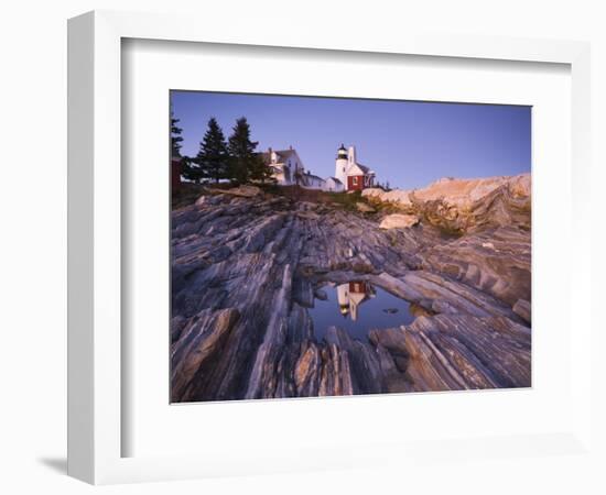 Pemaquid Point Lighthouse, Maine, USA-Alan Copson-Framed Photographic Print