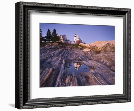 Pemaquid Point Lighthouse, Maine, USA-Alan Copson-Framed Photographic Print