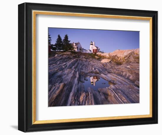 Pemaquid Point Lighthouse, Maine, USA-Alan Copson-Framed Photographic Print