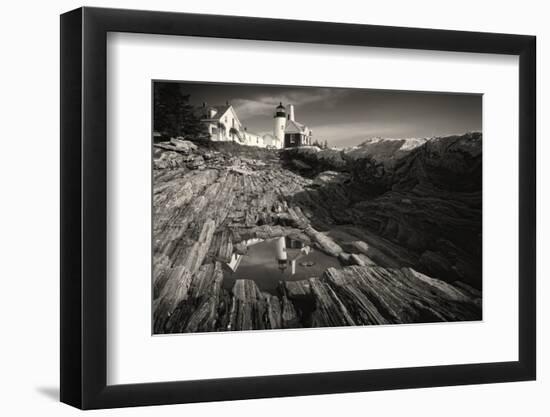 Pemaquid Point Reflection-George Oze-Framed Photographic Print