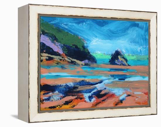 Pembroke (acrylic on canvas, 2021)-Paul Powis-Framed Premier Image Canvas