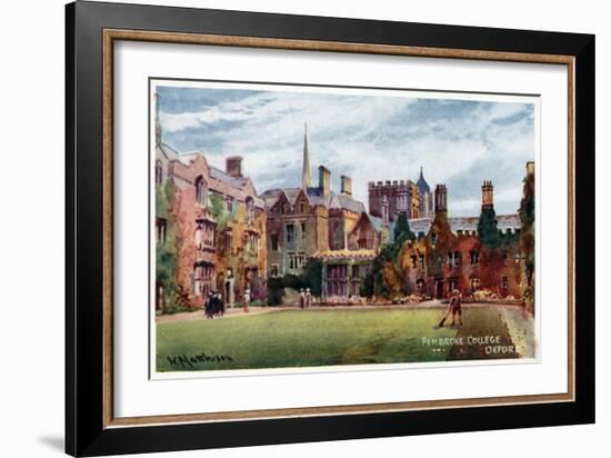 Pembroke College-William Matthison-Framed Giclee Print